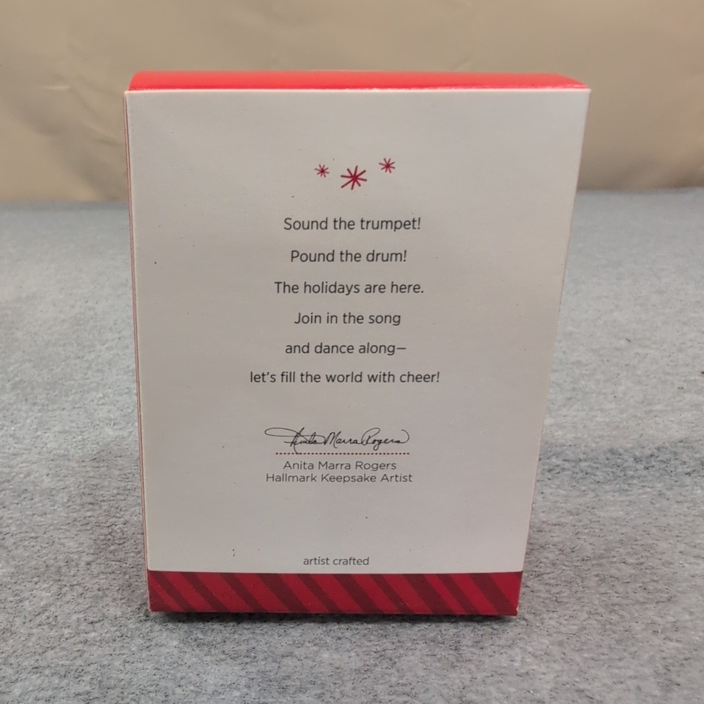 Hallmark Keepsake 2014 Sound the Trumpet Christmas Ornament Limited Edition - Picture 3 of 4